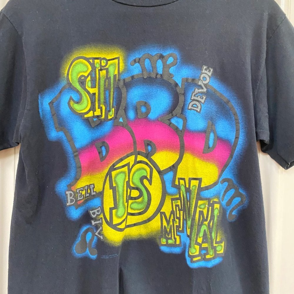 Vtg Bell Biv Devoe Tee Shirt Concert Tour 80s 90s Hip Hop Soul Rap R&B Missprint - Picture 2 of 12
